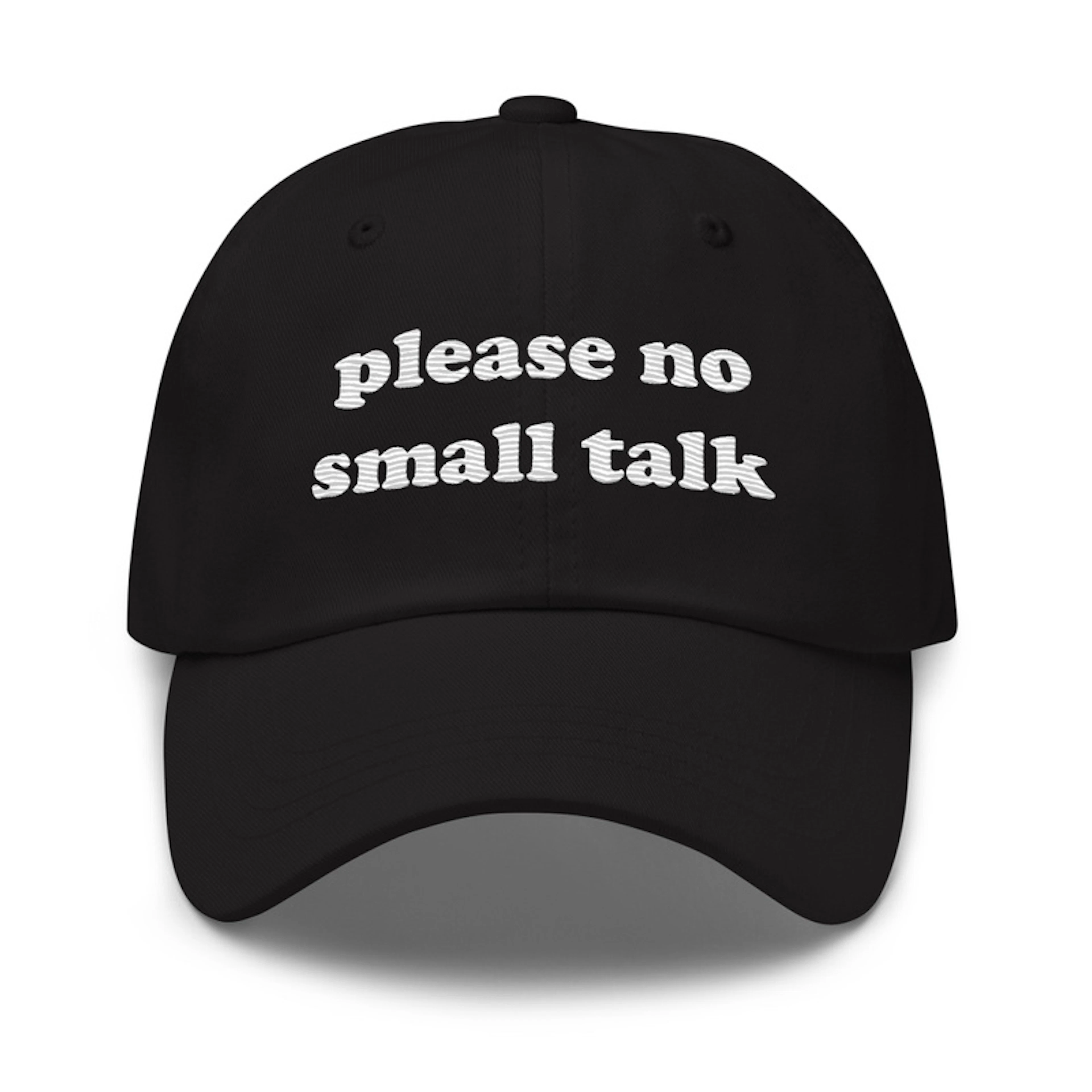 please no small talk
